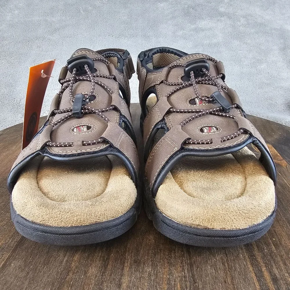 Weatherproof Sandals Mens 8M Charlie Brown Sport Adjustable Strap Breathable NEW
